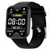 YEZHOU2 Reloj inteligente para iOS y Android Multilingüe Moda empresarial Recordatorio inteligente Asistente de voz Llamadas Bluetooth Reloj para hombres y mujeres