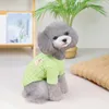 Vêtements pour chiens Chic Pull à deux pattes pour animaux de compagnie Vêtement Chiot Couleur unie Habillez-vous