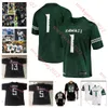 American College Football Wear Mens Youth Custom Stitched Hawaii Rainbow Warriors Football 29 Kruze Keanu Kona Moore Billy Mitchell III Peter Manuma Dean Briski Isa