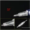 Permanent Makeup Needles Tips Semipermanent Screw Needle For Beauty Tattoo Supply With High Quality Chaemant Hine Cartridge 1R 3R Dh5M8