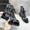 2022 Designer Boots Shoes Nude Black Pointed Toe Mid Heel Long Short Boots Shoes mee