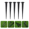 Plugue de alumínio de pico moído Stakes Spikes Lights Substituição Acessórios para Spotflel Acessórios Jardim Espacras Solar reforçadas de Garden Outdoor