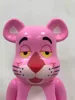 새로운 400% Bearbrick Action 장난감 그림 Bearbricks Pink Panther PVC 재료 플라스틱 테디 베어 만화 애니메이