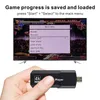 Sistema duplo Host Nost￡lgico 4K HD TV Game Stick 32G 64G 10000 Games para PS1/FC/GBA Controlador sem fio Retro Mini Handheld Game Player