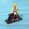 インテリアデコレーションカーアクセサリー製品アニメセーラームーン美しい少女アクションフィギュア装飾品バルーンオートインテリアエアアウトレットデコレーションT221215