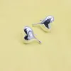 Stud Earrings ZFSILVER Real 925 Sterling Silver For Women Fashion Lovely Exaggerated Heart Jewelry Wedding Accessories Gift Girl