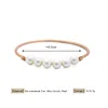 Braccialetto RKR Bracciale rotondo con perle d'imitazione per gioielli moda donna Accessorio iniziale conciso 2022 Accessori all'ingrosso