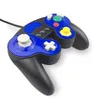 För NGC Console Wired GamePad Controller Wii Game Cube 3 Analog Stick Vibration Gaming Turbo Slow Start Decoration Opp Bag