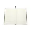 US Warehouse Sublimation Notepads Blanks A5 White Heat Transfer Notebooks PU Leder überdachte Journal Notizbücher mit inneren Papieren B20