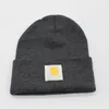 Men Winter Beanie Brand Warm Beanies Europeany Doublelayer مطوية نساء متماسكة قبعة صوف O12829185