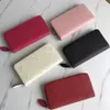 2021 Fashion flowers designer wallets luxurys Men Women leather bags High Quality Classic Letters Key coin Purse Original Box Plai239Q