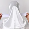 Ethnic Clothing Jersey Hijabs For Woman Muslim Hijab Caps Full Turban Cap Hair Wraps Women Headband Bonnet Instant