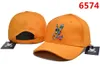 Czaszka dzianina Psy Chobunny Ball Caps płócienne Hatsbunny wypoczynkowe projektanci mody Sun Hat for Outdoor Sport Men Strapback Hat Famous4015365