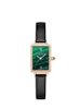 시계 고품질 럭셔리 쿼츠 손목 시계 Laura Lola Small Green Watch Rose Watch Womens Square 시계 여성 시계 에버그린 Ratta