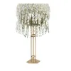 Party Decoration Metal Gold White Color Roman Pillar Candle Holder Table Centerpiece Wedding Deco Walkway Stand AB0675