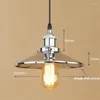 Hangende lampen loftstijl ijzerspiegel droplight edison led verlichtingsarmaturen huis antieke hangende lamp industriële vintage verlichting