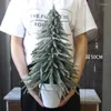 Dekoracje świąteczne Kreatywne białe basen Symulacja Tree Symulacja DIY DETED Prezent Desktop Mini Ornament Dekoracja