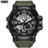 ساعات Smael SL1617 Relogio للرجال الرياضية قادت Chronograph Wristwatch Military Watch Digital Watch هدية جيدة للرجال Boy301C