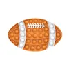 Dekompressionsleksak Amazon Sale Sile Color Football Basket BubbleFingertip Squeeze Bubble Toys Kids Education Drop Delivery Gift DHGB7
