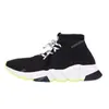 Soft Sneaker Lyx Designerskor Andas Trainer High Top Strumpa Sko Sträckbar Kvinnor Män Sneakers Casual Boot Plattform Stövlar Sport Trainers