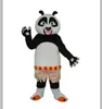 Fabrikverkauf Kongfu Panda Puppe Maskottchen Kostüme Fancy Party Kleid Cartoon Charakter Outfit Anzug Erwachsene Größe Karneval Ostern Werbung Thema Kleidung