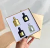 parfum pour femmes hommes coffrets cadeaux 10 ml 4 pièces orchidée noire vétiver gris bouteille violet doré parfum d'orchidée de velours odeur longue durée parfum de fleur parfum 4in1 kit