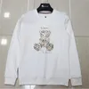 2023 Nya herrdesigners tr￶jor m￤n high street het borrning 5d digital tryckning panda kvinnor pullover vinter tr￶ja asiatisk storlek m-4xl