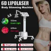 Laser professionale Lipo Macchina dimagrante Perdita di peso Rimozione della cellulite Sistema di forma del corpo 6D stagionale Sistema di bellezza non invasivo Salone Uso domestico