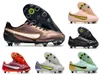 Men Soccer Football Shoes Tiempo Legend 9 Elite SG Steel Spike Boots Cleats Size US 6.5-11