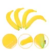 Party Decoration Banana Fruit Fake Artificial Simulation Props Realistic Fruits Bananas Lifelike Prop Faux Kitchen Po Decorative