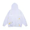 Designer de luxe Mens Hoodie Couleur Speckle Lettre Pull À Manches Longues Marque De Mode Pull Casual Top Blanc