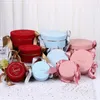 Decorative Flowers Eternal Protection Flower Soap Rose Hug Bucket Gift Box Valentine's Day Wife Mother Girlfriend Home Decoration2023