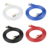 CAT 7 Ethernet Cable 16.4ft عالية السرعة المهنية المقابس المطلية بالذهب STP CAT7 RJ45 كابل الشبكة 5 أمتار أبيض أسود أزرق أحمر