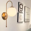 Duvar lambası Vintage Lustres Hanglampen Kristal Ayna Işık Koridoru Başucu Yemek Odası Espelho Maymun Lampara Pared