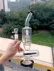 Szklane fajki wodne Bongo z wbudowanym rozproszonym Perc 12-calowym drzewem Ramię Dab Rig Shisha do palenia