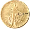 USA 1908-1927 20 dollar Saint Gaudens Double Eagle Craft With Motto Gold Plated Copy Coin Metal Dies Manufacturing Factory Price