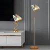 Floor Lamps Luxury LED Vertical Lamp Creative Colorful Butterfly Household Decor Lighting Fixtures Of Living Room Sofa Table