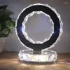 Table Lamps Crystal Bedroom Bedside Lamp Warm Simple Modern Desk Baby Room Decor Lightings For