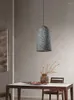 Lampade a sospensione 2022 Ristorante Bar Kitchen Island Counter Lampada da decorazione per ufficio in stile giapponese Wabi Sabi
