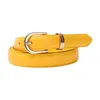 Belts Decorative Trendy Convenient Faux Leather Waist Strap All Match Waistband Washable Clothes Accessories