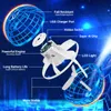 Electric/RC Aircraft Flash Fly Ball Toy Hover Orb Flying 2022 Magic Toys Galactic Fidget Spinner med LED -lampor Mini Drone Boomeran AMWMC