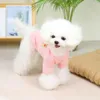 Vêtements pour chiens Chic Pull à deux pattes pour animaux de compagnie Vêtement Chiot Couleur unie Habillez-vous