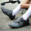 Calzado de ciclismo Zapatos profesionales Hombres Autoblocante Bicicleta al aire libre Deportes Carreras Bicicleta de carretera Antideslizante