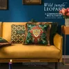 Kudde Monte American European Style Light Luxury Hug Pillowcase Office Plush Sofa Cover Bedside