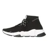 Soft Sneaker Lyx Designerskor Andas Trainer High Top Strumpa Sko Sträckbar Kvinnor Män Sneakers Casual Boot Plattform Stövlar Sport Trainers