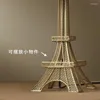 Table Lamps French Eiffel Tower Lamp Postmodern Led Desk Lights For Living Room Dining Iron Lighting Bedside Night E27