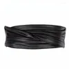 Riemen elastische vrouwen riem 7 cm brede taille mode casual pak jurk cummerbunds solide kleur voor yf1022