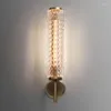 Applique Vintage Lamparas De Techo Colgante Moderna Cristal Lumières Décoration Nordique Maison Pour Chambre