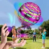 Electric/RC Aircraft UFO Ball for Kid Rainbow Magic Balloon Flying Orb Toy2022 Uppgraderad Space Pro Cool Hover Toy med RGB -lampor SPI AMLZ5
