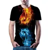 Męskie koszulki Froukjeqy6 Mężczyźni 2022 Koszula Cotone Streetwear Cool Casual Allentato Manica Corta Uomo T-shirt